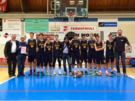 Under 17 campioni Elite FVG  2015